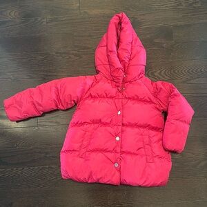 Kids Jacadi Paris pink winter coat! Brand new condition.
